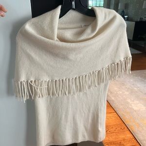 Minnie Rose Off the Shoulder Sweater